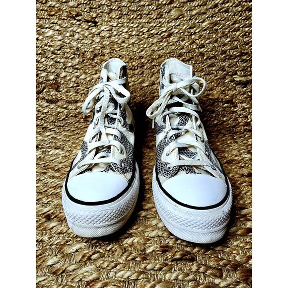 Converse Taylor Swift Reputation Era Snake Van Halen Sneakers Women's 11, Mens 9 - Picture 6 of 12